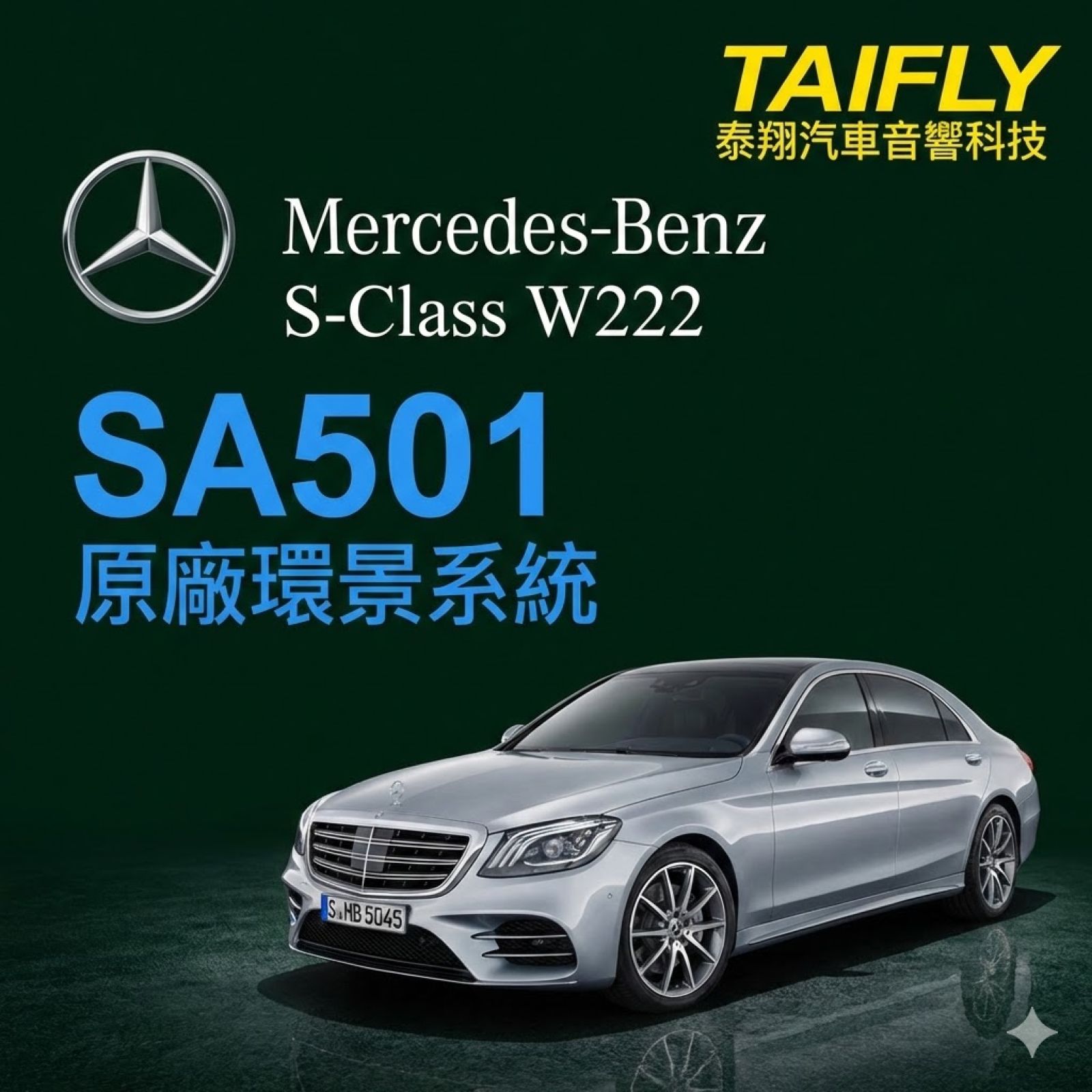 Mercedes-Benz S-Class W222 環景輔助系統