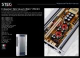 STEG Master Stroke MSK1500 雙聲道 擴大機