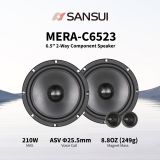 山水 MERA-C6523二音路分離式喇叭