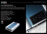 STEG M.MSK200.2 雙聲道 擴大機
